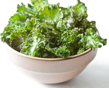 Recipe for Crispy Kale Chips from TableFare
