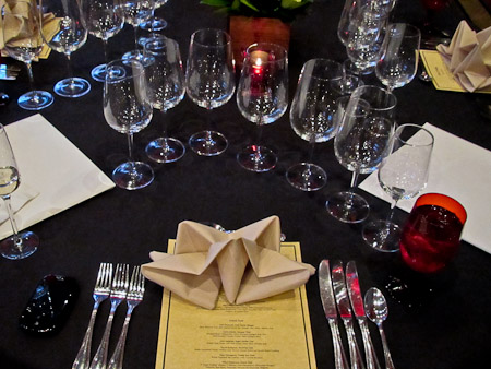 Taste of Tulalip place setting