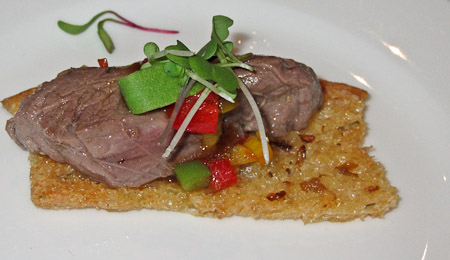 Antelope Crostini