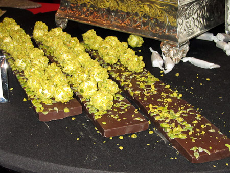Pistachio bon bons