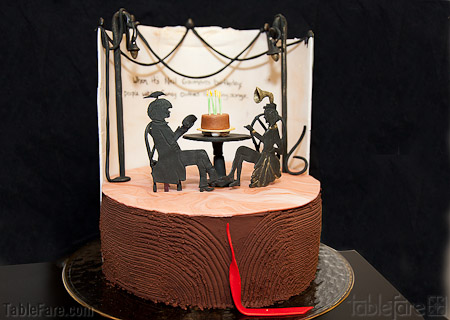 Neil Gaiman's birthday cake