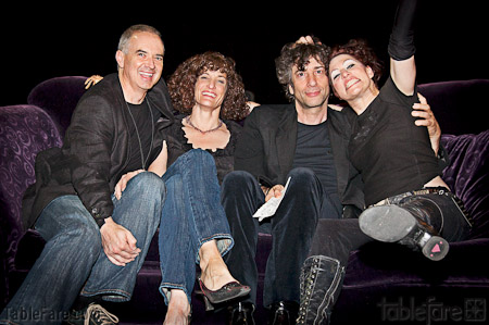 The Petermans with Neil Gaiman and Amanda Palmer