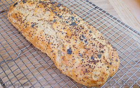 Sweet Mustard & Hazelnut Biscotti